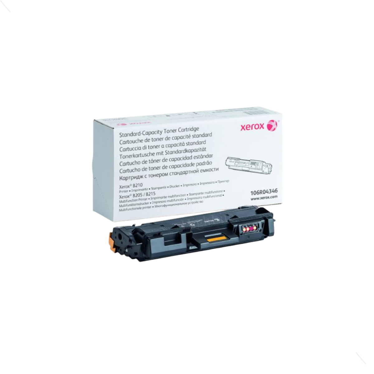 Xerox 106R04346 Toner Cartridge. Print Yield 1500 Standard Pages.