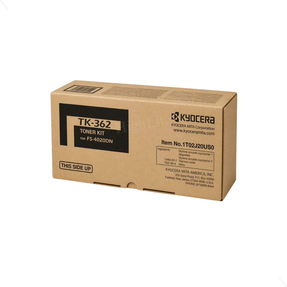 Kyocera 1T02J20US0 (TK-362) Toner Cartridge.