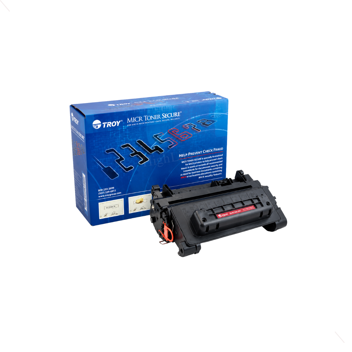 TROY 02-81301-001 4015 4515 High Yield MICR Toner Secure Cartridge.