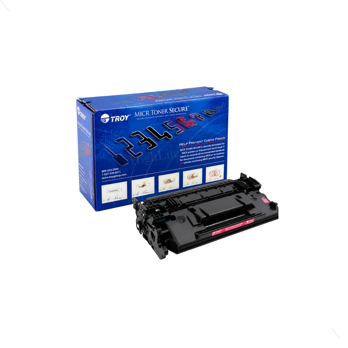 TROY 02-81675-001 50045 M506 M527 MICR Toner Secure Cartridge.