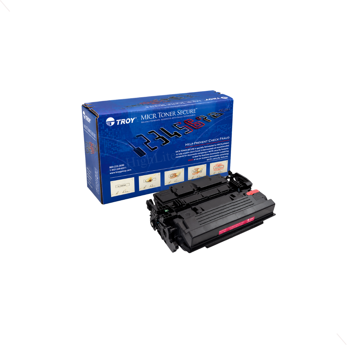 TROY 02-81676-001 M506 M527 High Yield MICR Toner Secure Cartridge.