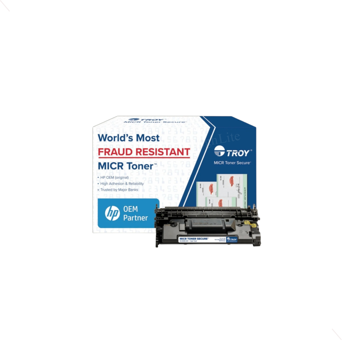 TROY 02-81681-0E1 M507 M528 MICR Toner Secure High Yield Cartridge.