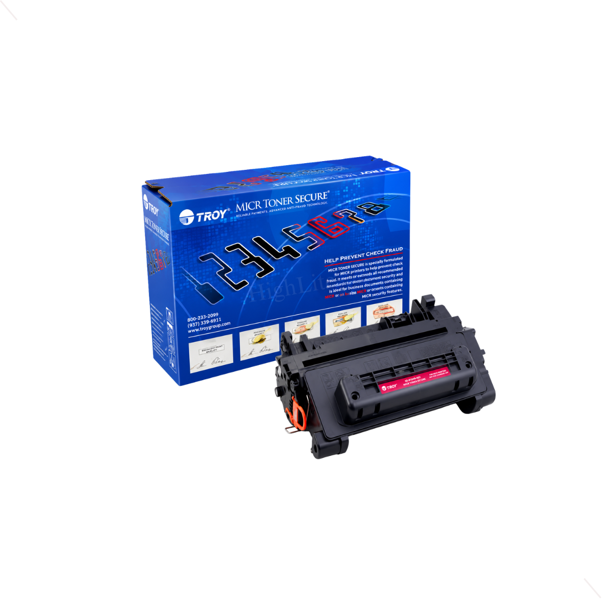 TROY 02-82020-001 M604 M605 M606 MICR Toner Secure Cartridge.