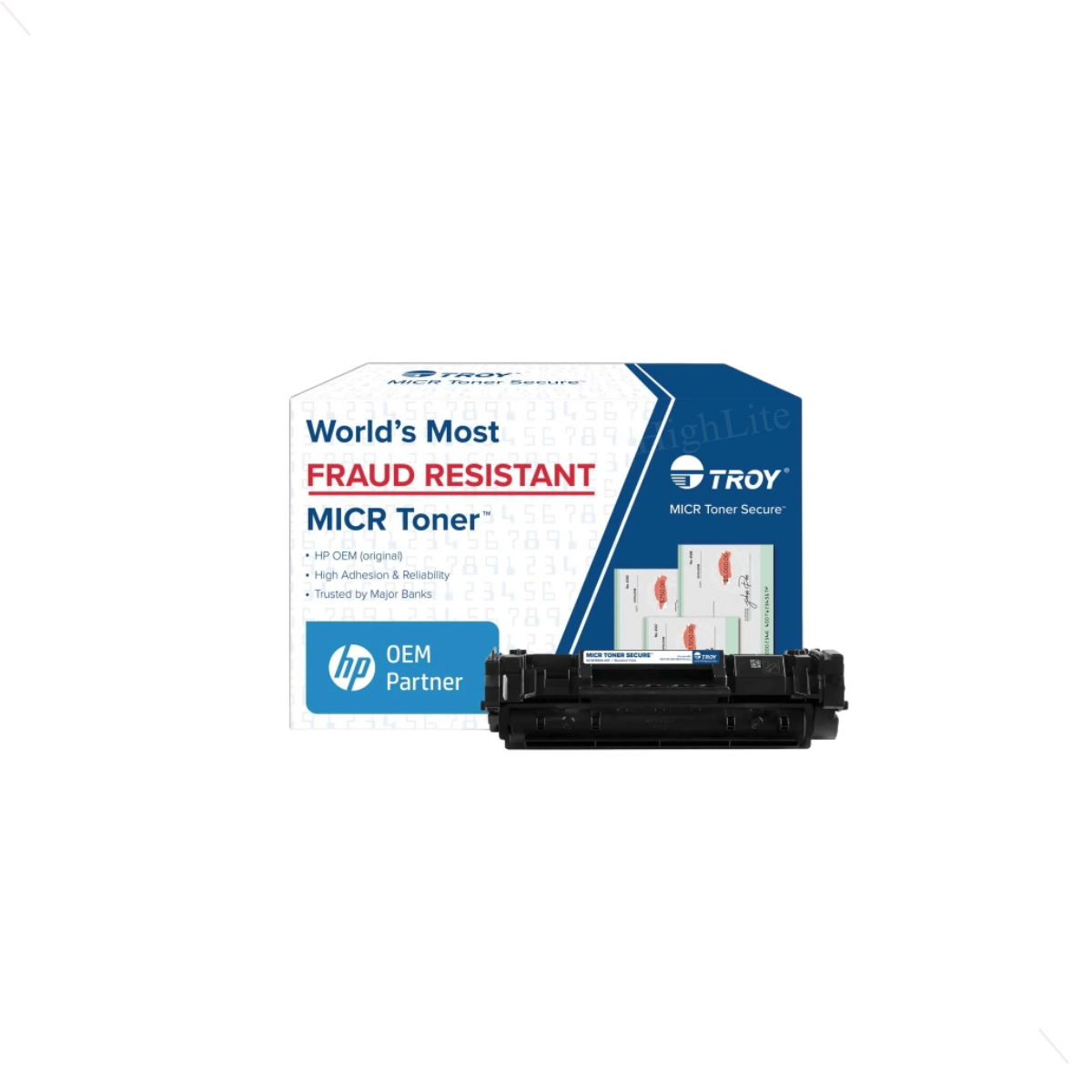 TROY 02-W1380A-001 3001 MICR Standard Yield Toner Secure Cartridge.