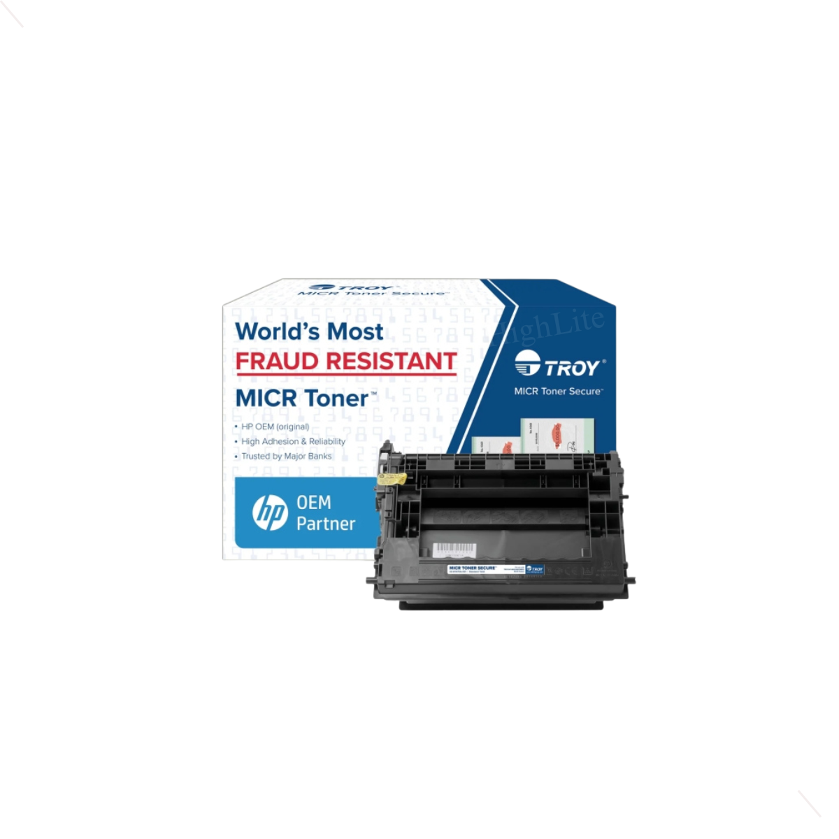 TROY 02-W1470A-0E1 M610 M611 M612 MICR Toner Cartridge.