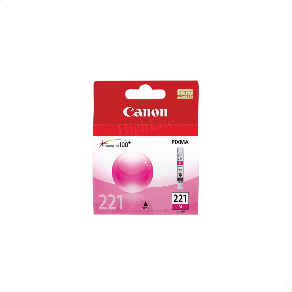 Canon 2948B001 (CLI-221M) Magenta Ink Tank.