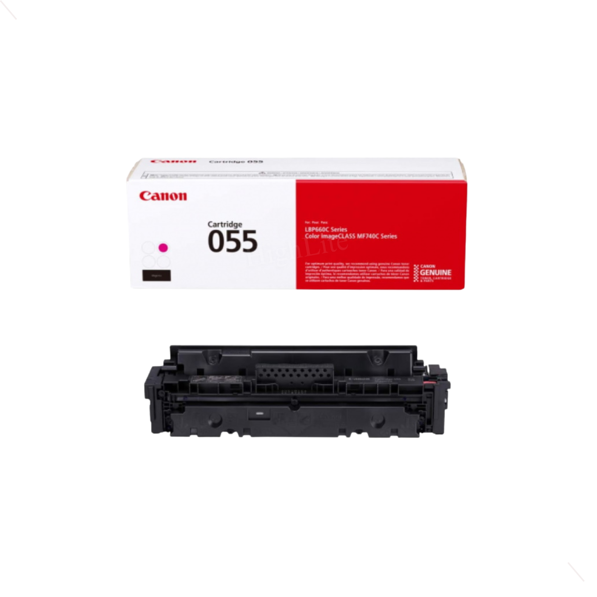 Canon 3014C001AA (CRG-055 M L) Color imageCLASS Magenta Toner Cartridge.