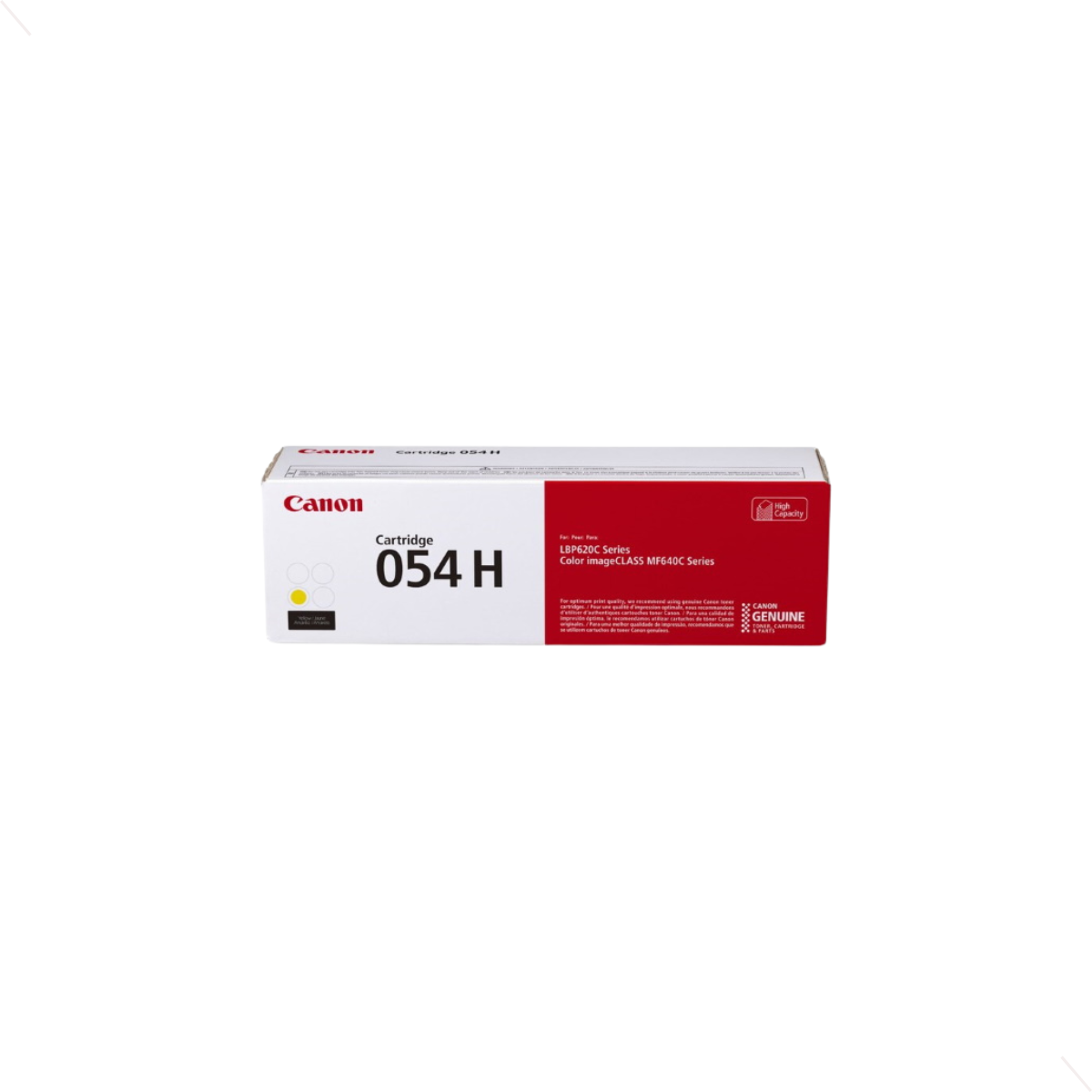 Canon 3025C001AA (CRG-054 H Y) Color imageCLASS Yellow Toner Cartridge.