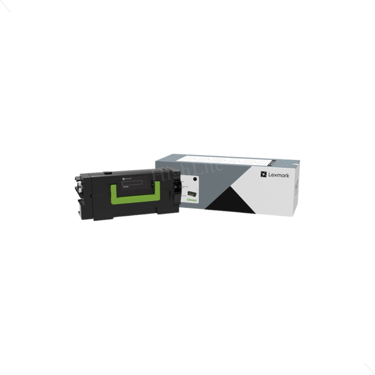 Government Lexmark 58D000G Black Toner Cartridge.