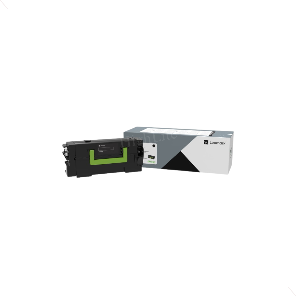 Government Lexmark 58D0U0G Ultra High Yield Black Toner Cartridge.