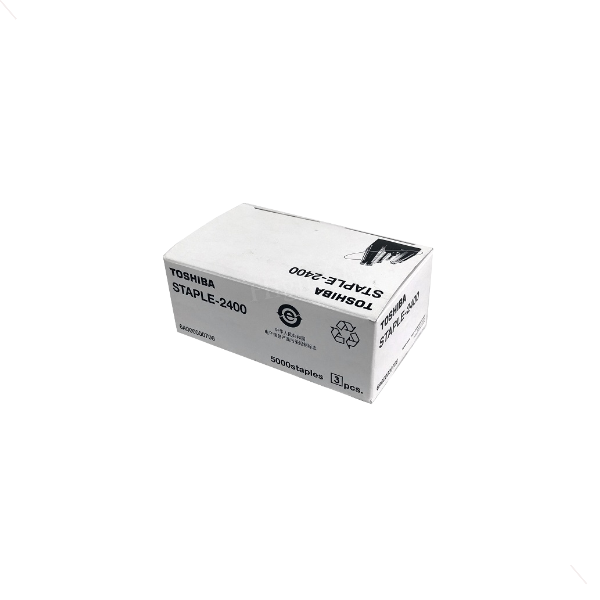 Toshiba STAPLE2400 Sorter. 5000 Staples per Ctgs. 3 Ctgs per Box.