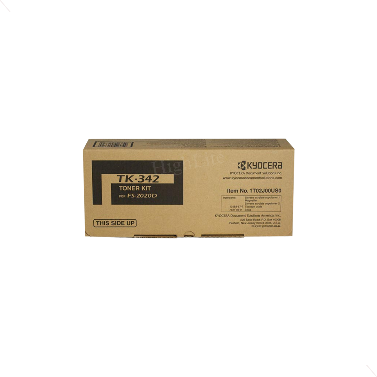 Kyocera 1T02J00US0 (TK-342) Toner Cartridge.